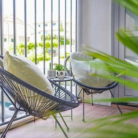 Studio Apartment Smile, Near Beach & Center, Free Parking, Balcony มาคาร์สกา ภายนอก รูปภาพ