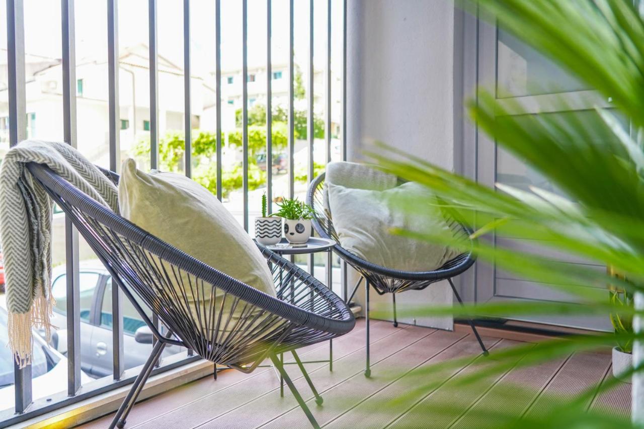 Studio Apartment Smile, Near Beach & Center, Free Parking, Balcony มาคาร์สกา ภายนอก รูปภาพ
